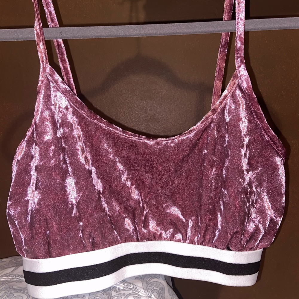 Velvet sports bra